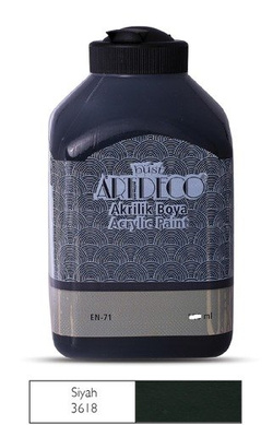 Farba Akrylowa Artdeco 75 ml - czarna